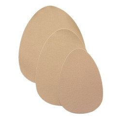 Bye-Bra - Renforcementseins + 3 Paires Satinées Beige Bonnet A/C